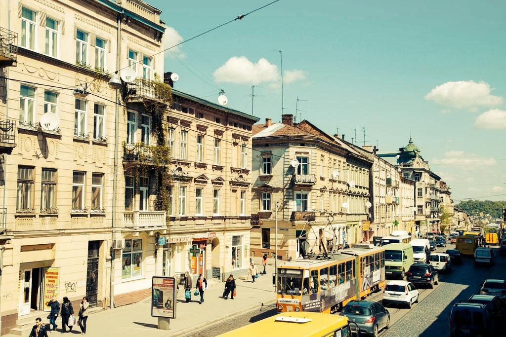Apartments In Scandinavian Style Lviv Exterior foto
